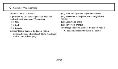 Sony KDL-32NX500 - KDL-32NX500 Istruzioni per l'uso Sloveno