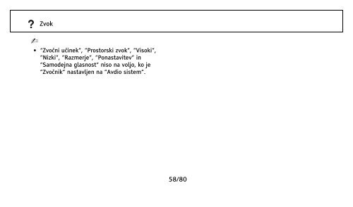 Sony KDL-32NX500 - KDL-32NX500 Istruzioni per l'uso Sloveno