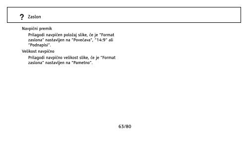 Sony KDL-32NX500 - KDL-32NX500 Istruzioni per l'uso Sloveno