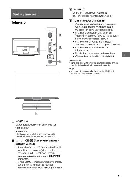 Sony KDL-40R453B - KDL-40R453B Istruzioni per l'uso Norvegese