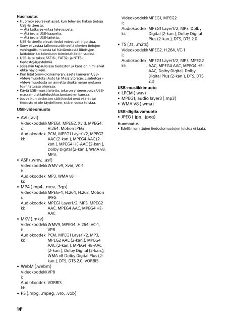 Sony KDL-40R453B - KDL-40R453B Istruzioni per l'uso Norvegese