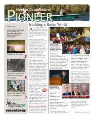May 2012 Pioneer - Meeker Cooperative