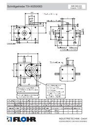 Schrittgetriebe X050-063 Neu.cdr - Flohr