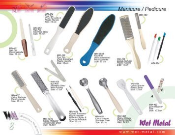 Pedicure instruments