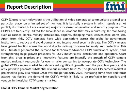 Global CCTV Camera Market