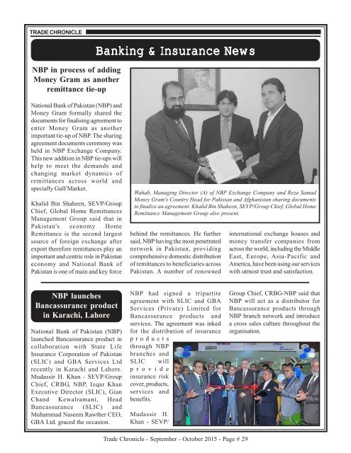 Trade Chronicle Sep-Oct 2015