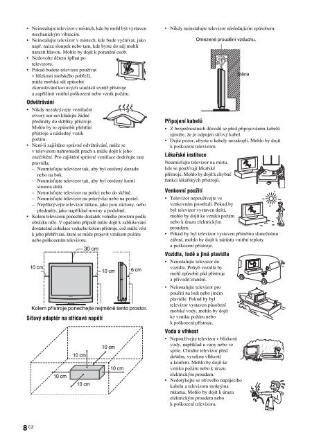 Sony KDL-15G2000 - KDL-15G2000 Istruzioni per l'uso Ceco