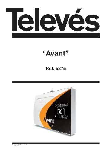 â€œAvantâ€ Ref. 5375 - Online-Electronica