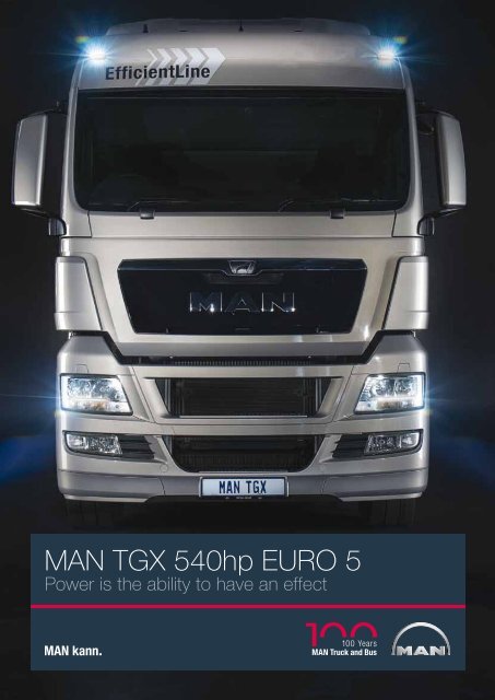 MAN TGX Brochure South Africa