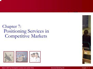 Summary for Chapter 7: Positioning Services in Competitive Markets