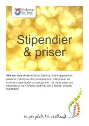 Stipendier & priser