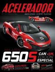 Revista Acelerador - Edición 25, Octubre-Noviembre 2015