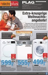 P8212 Electroplus Plag Prospekt 48-2015 Extra-knusprige Weihnachtsangebote!