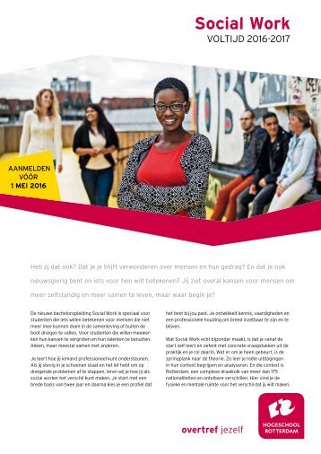 Social Work (voltijd 2016-2017)