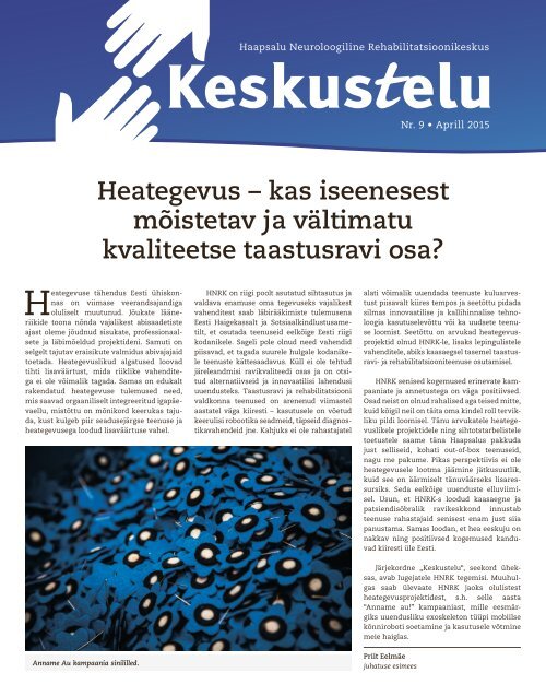 HNRK ajaleht nr 9 (aprill 2015)