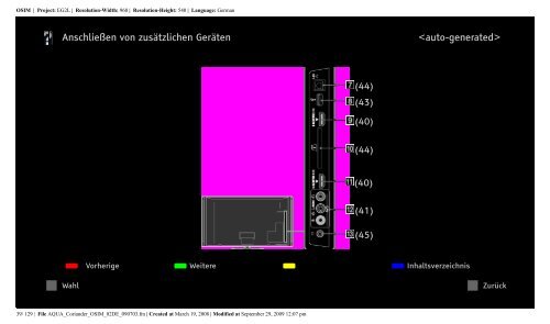 Sony KDL-40W5810 - KDL-40W5810 Istruzioni per l'uso Tedesco