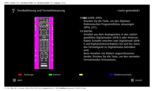 Sony KDL-32W5840 - KDL-32W5840 Istruzioni per l'uso Tedesco