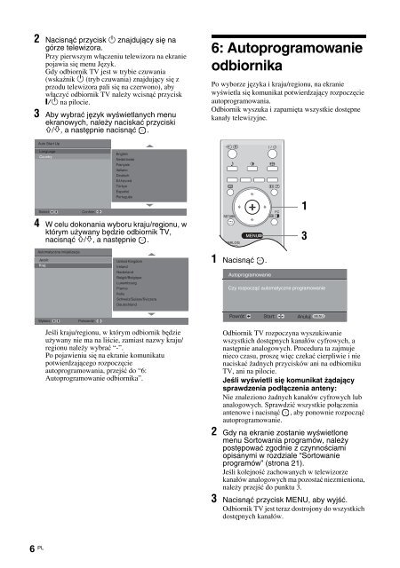 Sony KDL-40P2530 - KDL-40P2530 Istruzioni per l'uso Polacco