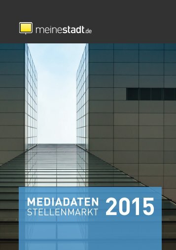 Mediadaten 2013 - Meinestadt.de