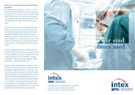 Wir sind intex med.