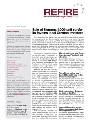 Sale of Siemens 4,000-unit portfo- lio favours local German investors