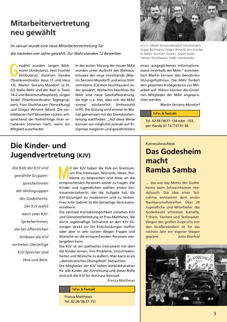 Familienanaloge Wohnformen - Evangelische Jugendhilfe Godesheim