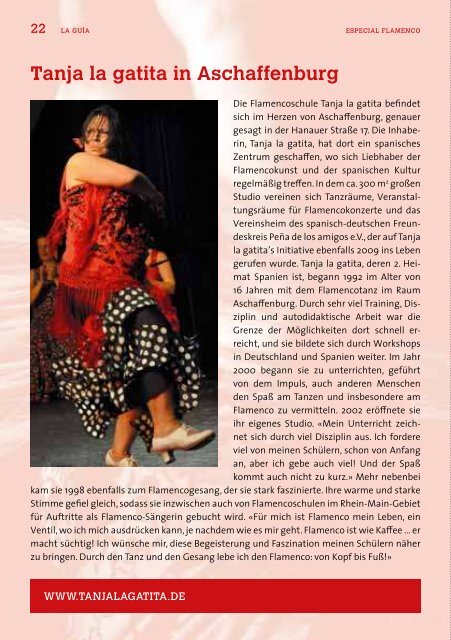 Especial Flamenco - La Guía de Frankfurt/RheinMain