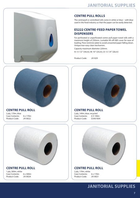 JANITORIAL SUPPLIES - JBS Group