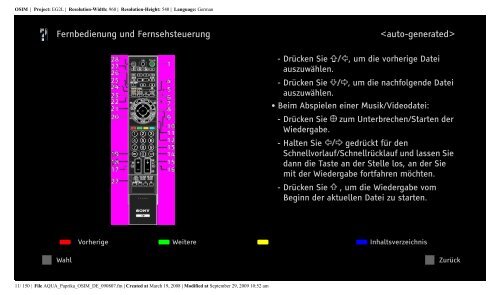 Sony KDL-40Z5800 - KDL-40Z5800 Istruzioni per l'uso Tedesco