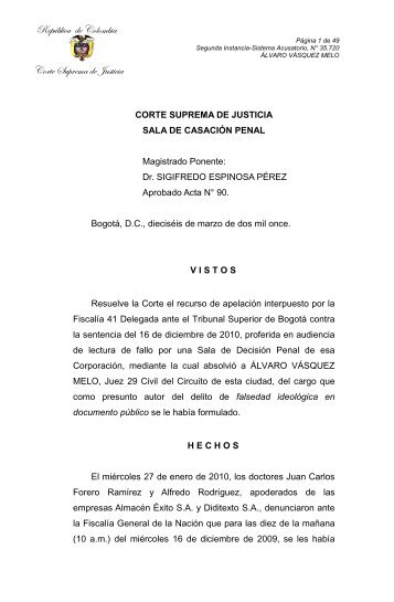 2. El delito de falsedad ideológica en documento público.