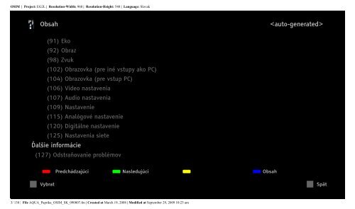 Sony KDL-40Z5800 - KDL-40Z5800 Istruzioni per l'uso Slovacco