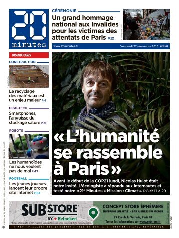 « L’humanité se rassemble à Paris »