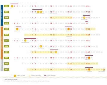 Club Med's 2016 Vacation Calendar [SINGAPORE]