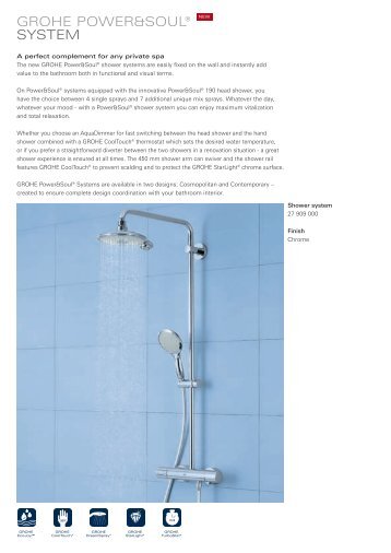 Grohe Power&soul System