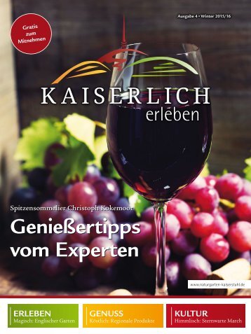 Kaiserlich erleben, Ausgabe 4/2015