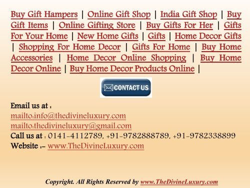 Buy Online Gifts