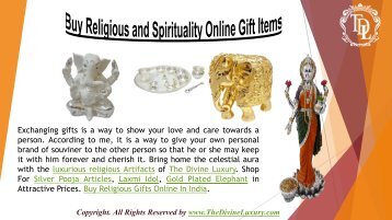 Buy Religious and Spirituality Online Gift Items