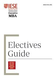 Electives-ExecutiveMBA