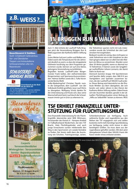 Stadtjournal Brüggen November 2015