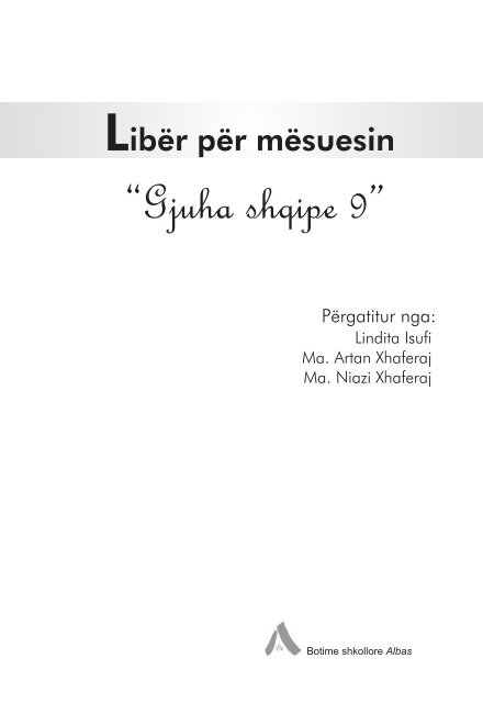 udhezues gjuha shqipe 9
