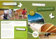 Reitprogramm Family-Resort-Stubai