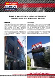 Escuela de Mecánicos de competición de Motocicletas