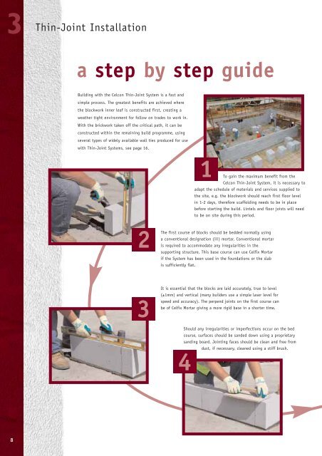 The Celcon Thin-Joint System A Definitive Guide - Masonry First