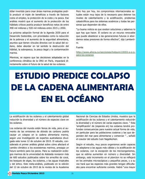 REVISTA PESCA DICIEMBRE 2015