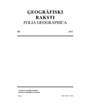 EOGRĀFISKI RAKSTI