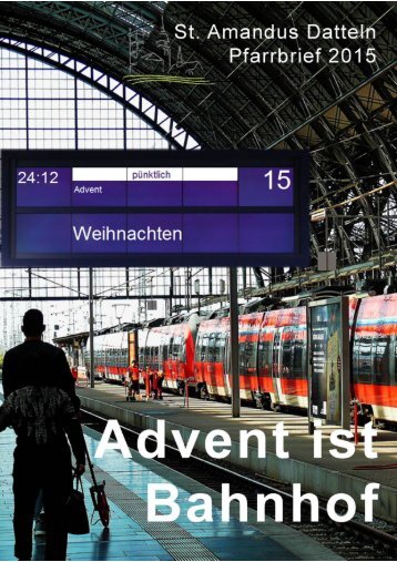 Advent ist Bahnhof