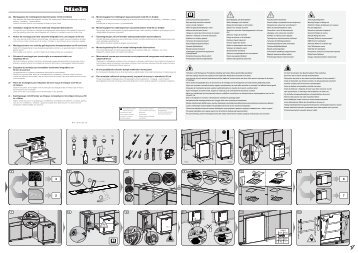 Miele G 4860 SCVi - Schema di montaggio