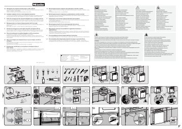 Miele G 6900 SCi - Schema di montaggio