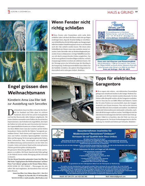 Die Inselzeitung Mallorca Dezember 2015