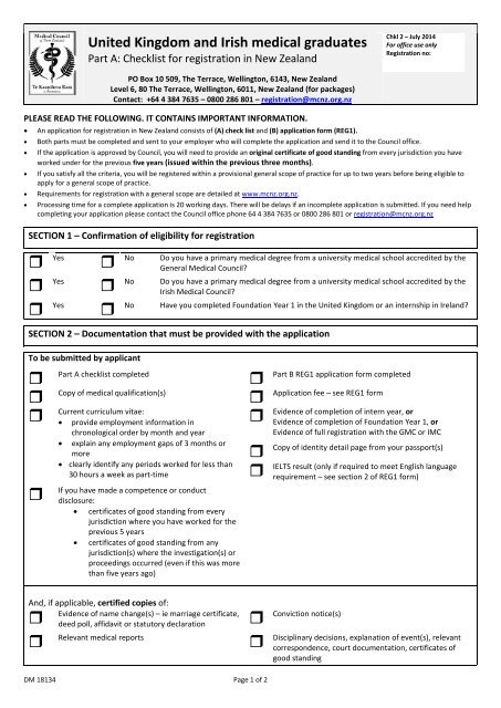 chckl2 - Medical Council of New Zealand